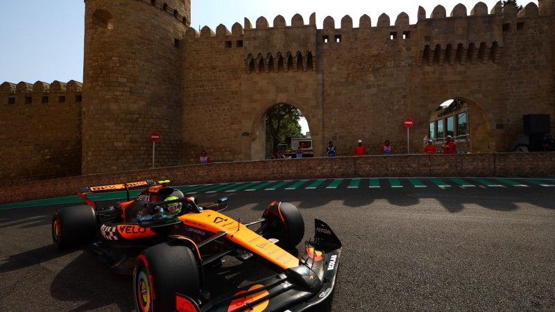 McLaren dominiert erstes Training in Baku