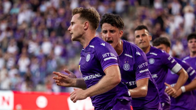 0:2 gedreht! Aufholjagd bringt der Austria Sieg über Ried