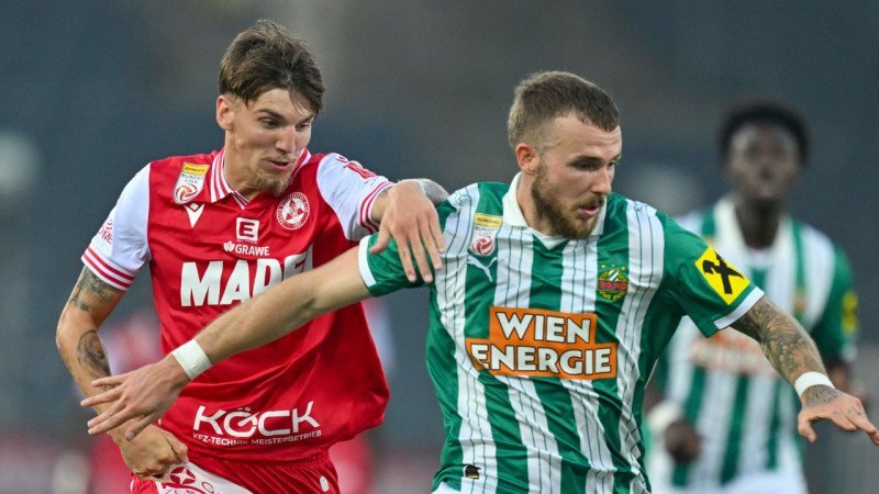 Umstrittener Elfmeter! GAK knöpft Rapid spät Punkt ab