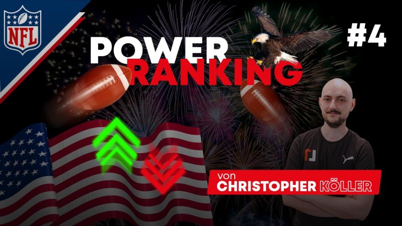NFL: Das Power Ranking vor Week 4