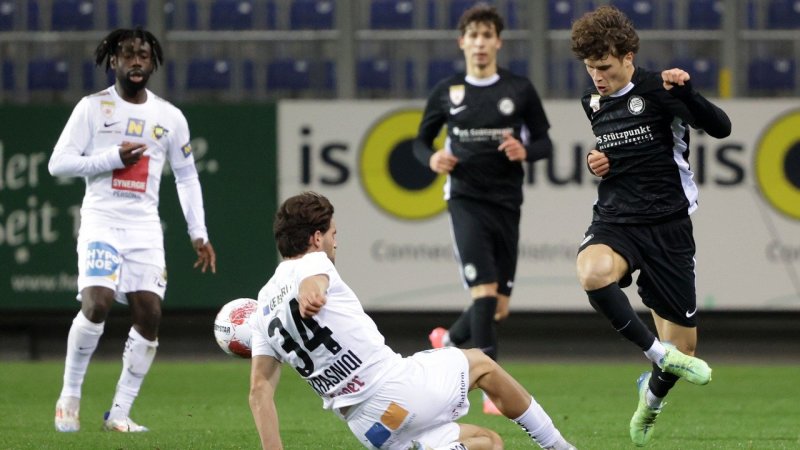 2. Liga im LIVE-Stream: SKN St. Pölten - Sturm Graz II