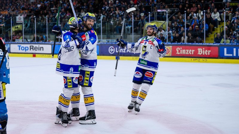 Gala-Auftritt des VSV in Linz! Villacher holen Kantersieg