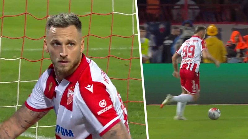 VIDEO: So rettet Arnautovic die Heimserie von Roter Stern