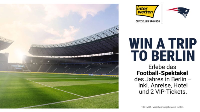 Mit interwetten zum Football-Spektakel 2025 in Berlin