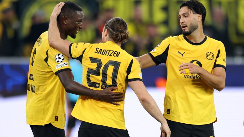 Dortmund wieder in Torlaune, Sabitzer assistiert