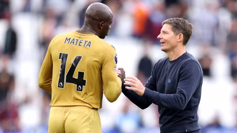 Dank Mateta-Hattrick! Glasner holt mit Palace spätes Remis