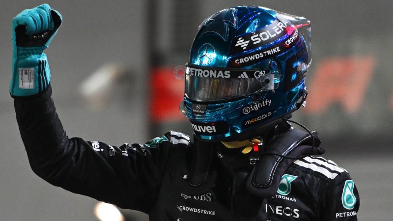 Russell gewinnt in Singapur - Norris vor Piastri
