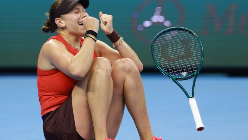 Anisimova bricht ihren Final-Fluch