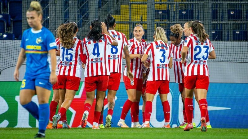 SKN Frauen zum CL-Auftakt gegen Atletico ohne Chance