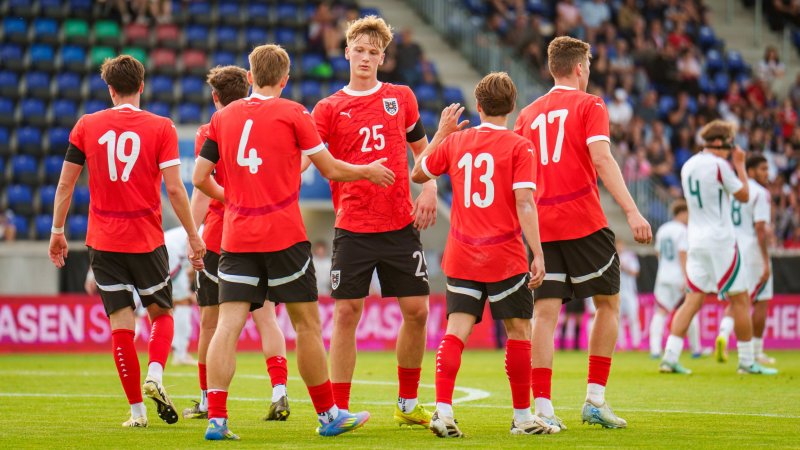 ÖFB-U21 erkämpft sich in Unterzahl einen Punkt in Dänemark