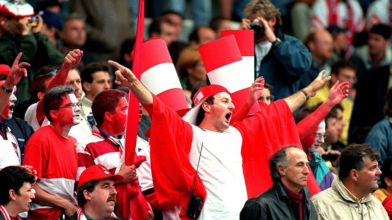Die besten österreichischen Fan-Bilder der Fußball-WM 1998