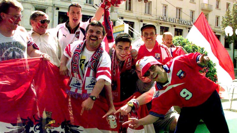 Die besten österreichischen Fan-Bilder der Fußball-WM 1998