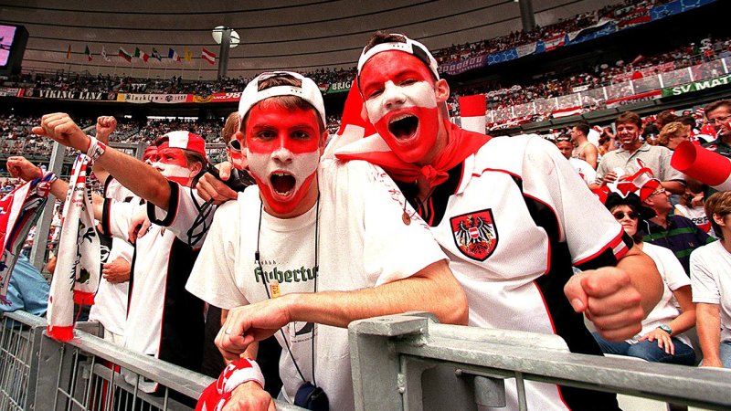 Die besten österreichischen Fan-Bilder der Fußball-WM 1998