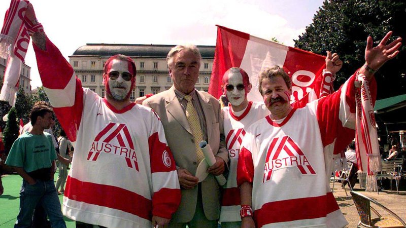 Die besten österreichischen Fan-Bilder der Fußball-WM 1998