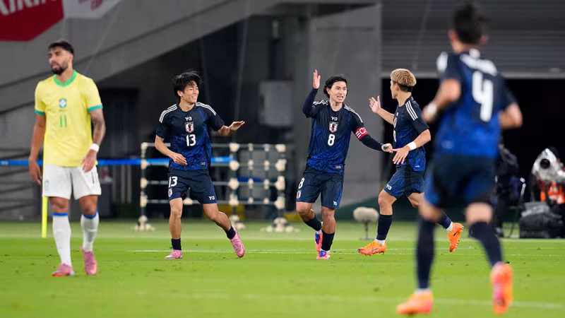 Brasilien erleidet historische Niederlage im Test gegen Japan