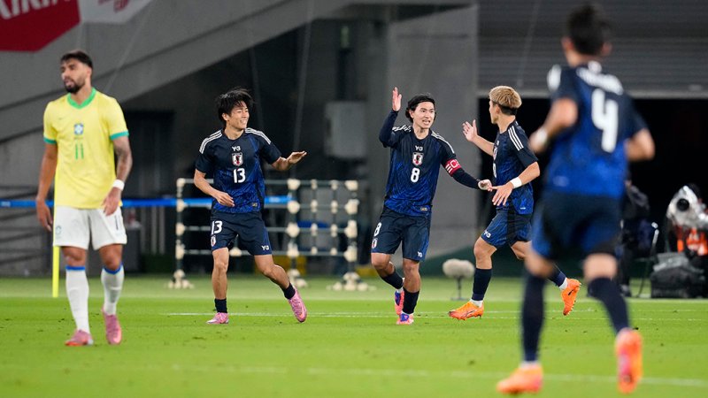 Brasilien erleidet historische Niederlage im Test gegen Japan