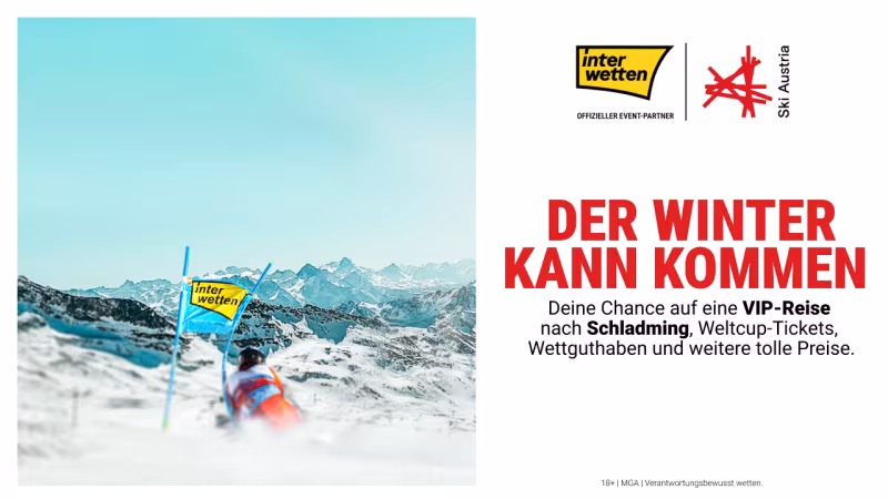 interwetten schickt dich zum Ski-Weltcup nach Schladming