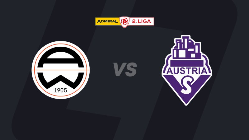 2. Liga LIVE: Admira Wacker - Austria Salzburg
