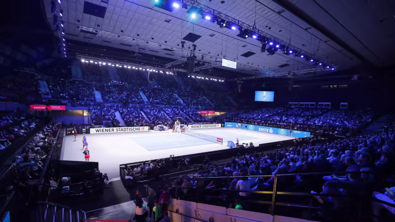 Erste Bank Open 2025: Turnierplan für Stadthalle und Marx Halle