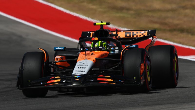 Norris sichert sich im einzigen Austin-Training die Bestzeit
