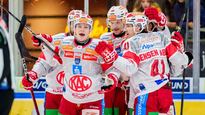 Knapper Auswärtssieg! KAC ringt Capitals nieder