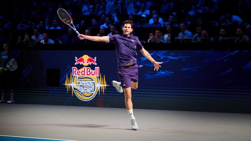 Dominic Thiem feiert emotionales "Comeback" bei RB BassLine