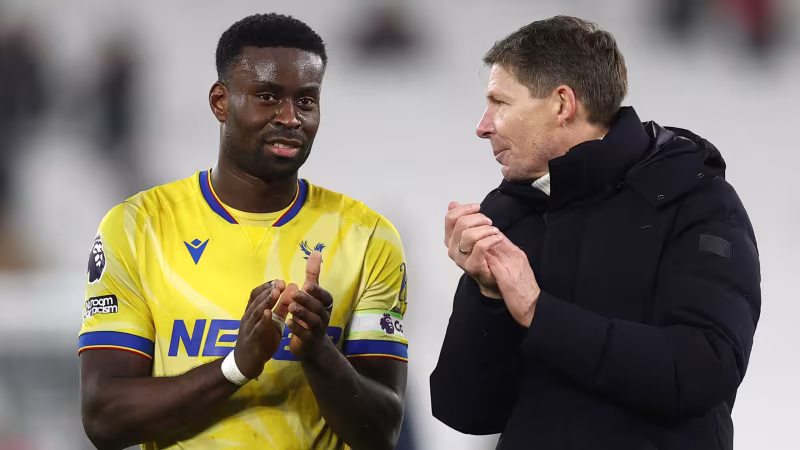 Glasner verkündet: Abwehrchef verlässt Crystal Palace im Sommer