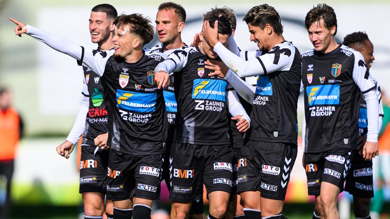 2. Saisonsieg! Hertha Wels dreht torreiches Spiel gegen Rapid II