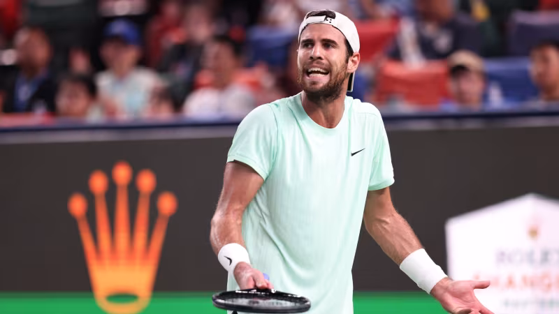 Überraschendes Aus: Karen Khachanov verliert in der ersten Runde