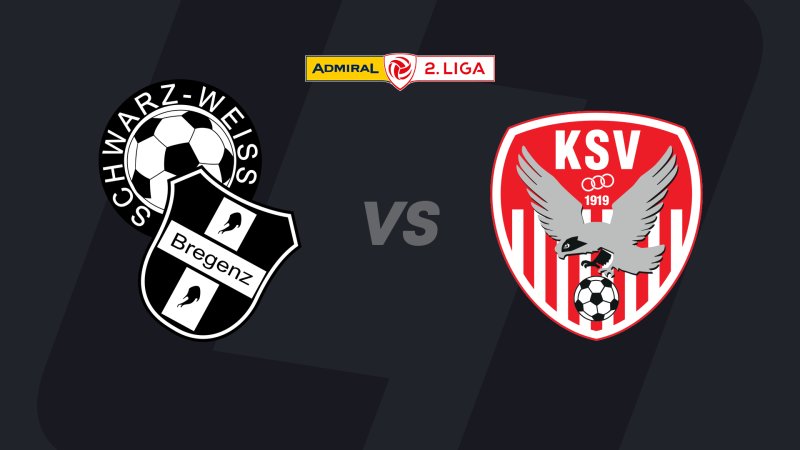 2. Liga heute im LIVE-Stream: SW Bregenz - SV Kapfenberg
