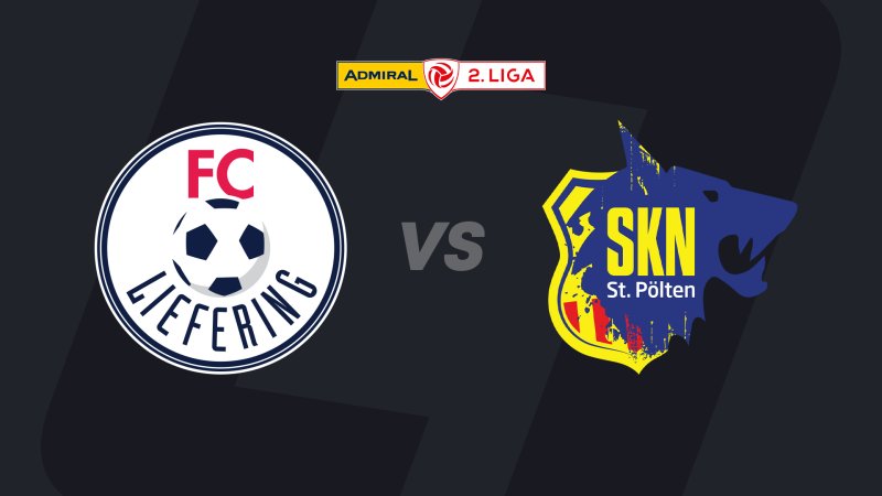 2. Liga heute im LIVE-Stream: FC Liefering - SKN St. Pölten