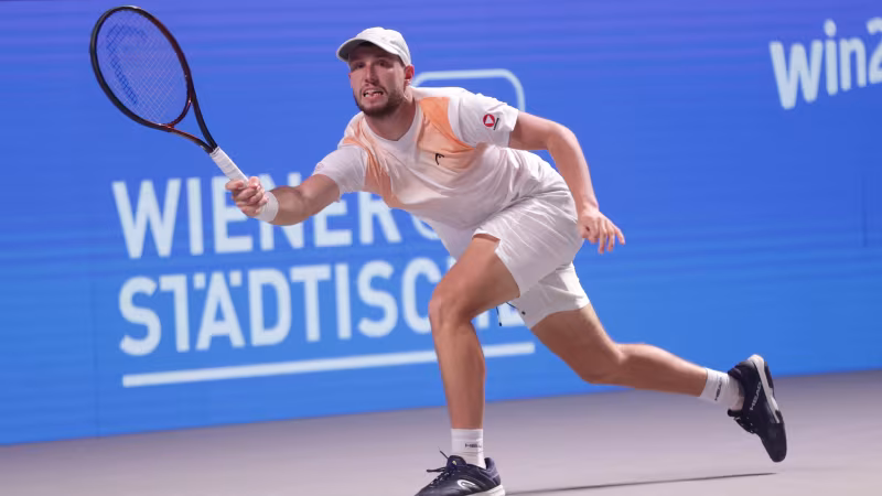 Tennis heute: Filip Misolic - Alex de Minaur in Wien