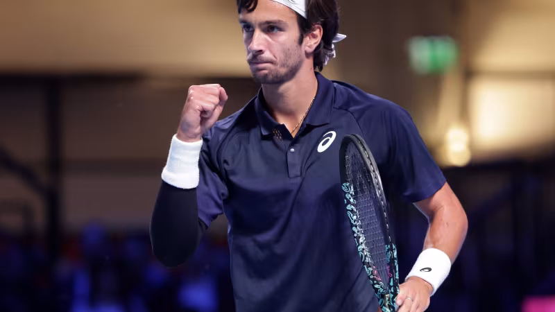 Musetti gewinnt in Wien gegen Tsitsipas-Ersatzmann