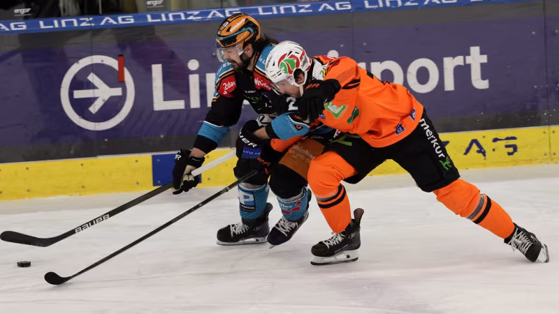 ICE LIVE: Konferenz mit Black Wings Linz - Graz99ers