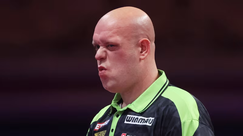 Darts-EM: Zwei WM-Sieger verlieren zum Auftakt, Van Gerwen bangt