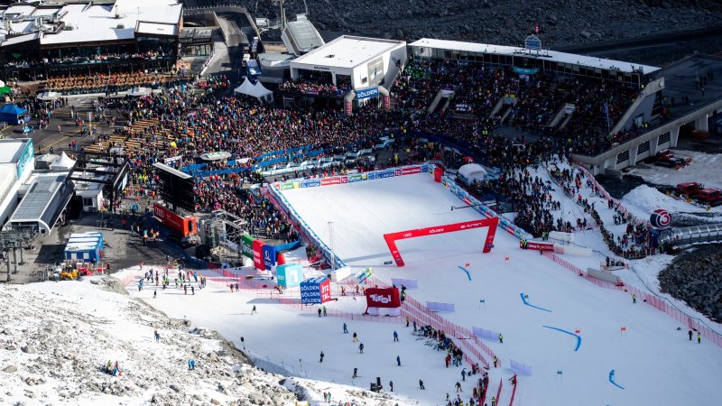 Die besten Schnappschüsse Söldens Skiweltcup-Geschichte