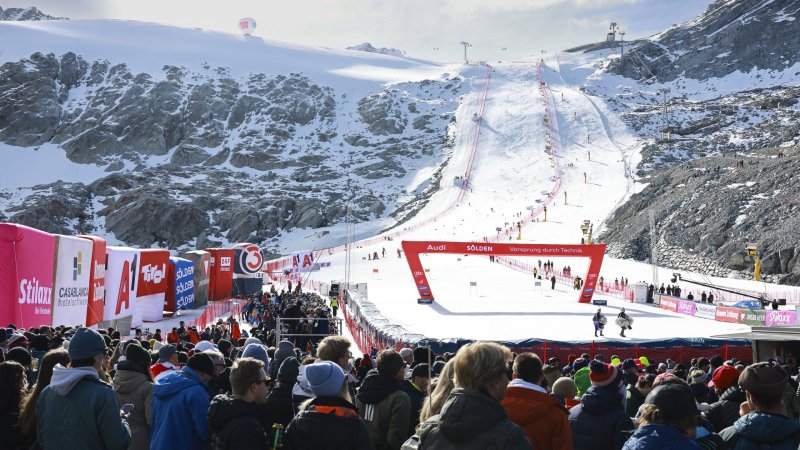 Die besten Schnappschüsse Söldens Skiweltcup-Geschichte