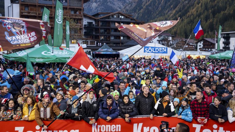 Die besten Schnappschüsse Söldens Skiweltcup-Geschichte