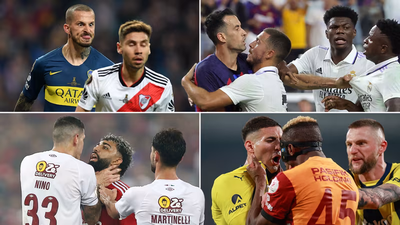 Die größten Rivalitäten im Weltfußball