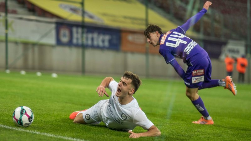 Klagenfurt lässt gegen Sturm Graz II Punkte liegen