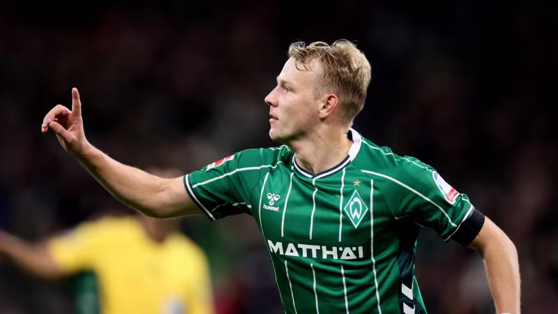 Grüll schießt Werder mit Traumtor zum Heimsieg gegen Union