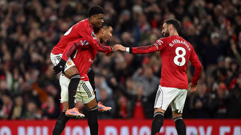 Manchester United holt gegen Brighton dritten Sieg in Folge