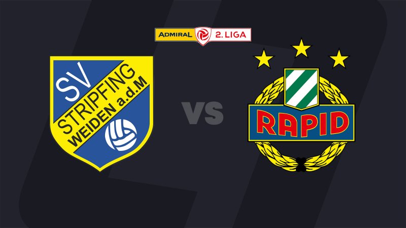 2. Liga heute im LIVE-Stream: SV Stripfing - SK Rapid II