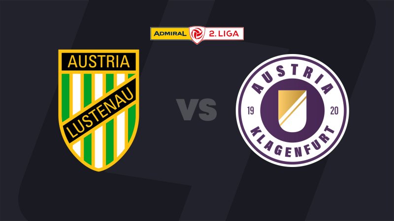2. Liga im LIVE-Stream: Austria Lustenau - Austria Klagenfurt