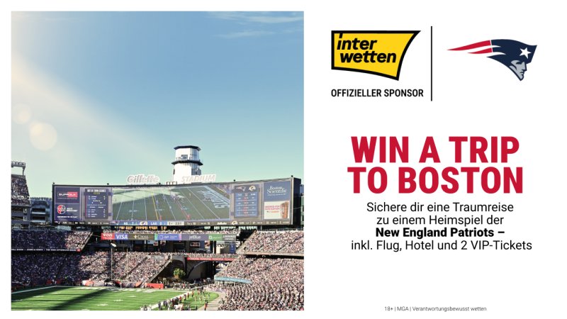 Mit interwetten ins Football-Abenteuer nach Boston