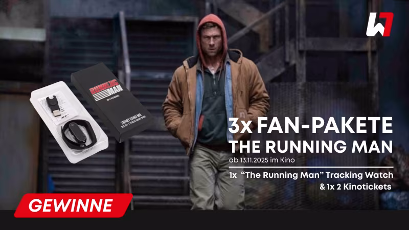 GEWINNSPIEL: 3 Fan-Pakete zu „The Running Man“