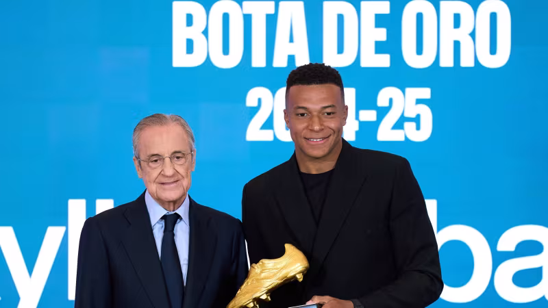 Mbappe erhält Goldenen Schuh - "Bedeutet mir viel"