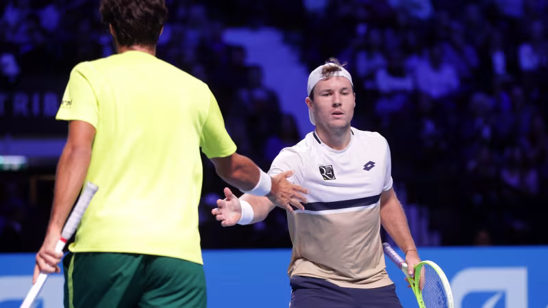 Miedler in Paris im Doppel-Halbfinale, Erler ausgeschieden