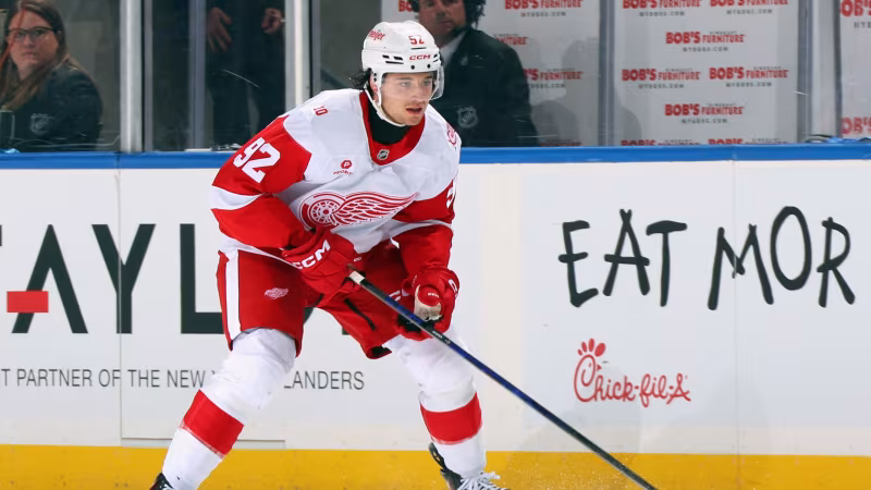 Shootout-Krimi! Kasper siegt mit Red Wings gegen Sharks