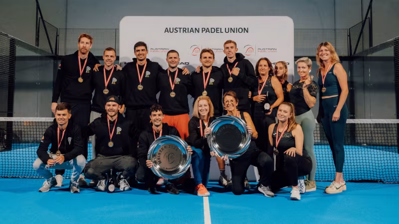 Rekord und neue Meister in der Padel-Bundesliga